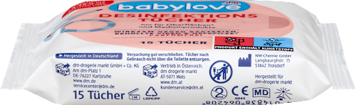 Desinfektionstücher, 15 St