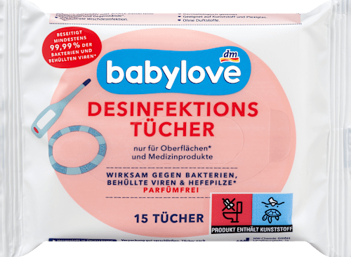 Desinfektionstücher, 15 St