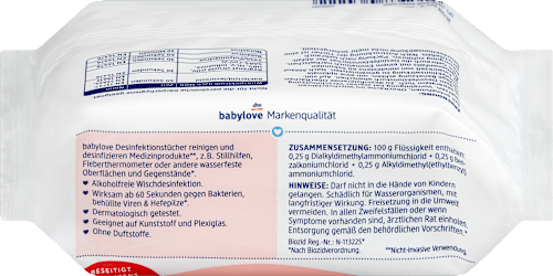 Desinfecterende doekjes, 30 stuks