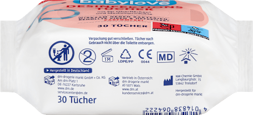 Desinfecterende doekjes, 30 stuks