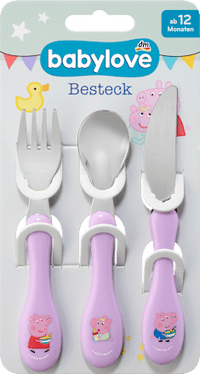 Esslernbesteck-Set flieder, Peppa Pig 3tlg, 1 St