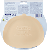 Esslernteller Silikon, beige, 1 St