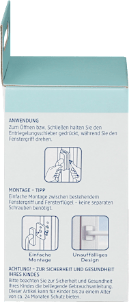 Raam- en balkondeurbeveiliging, 1 stuk