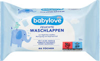 Vochtige washandjes, 80 stuks