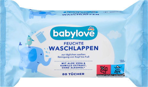 Feuchte Waschlappen, 80 St