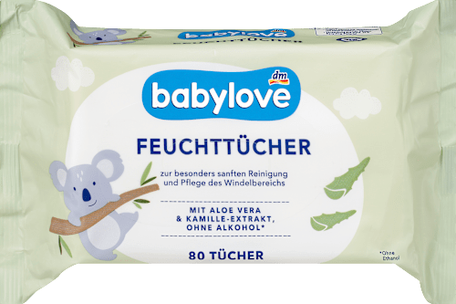 Vochtige doekjes (4x80 stuks), 320 stuks