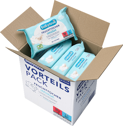 Vochtige doekjes gevoelig (12x80 stuks), 960 stuks