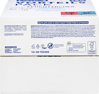 Vochtige doekjes gevoelig (12x80 stuks), 960 stuks