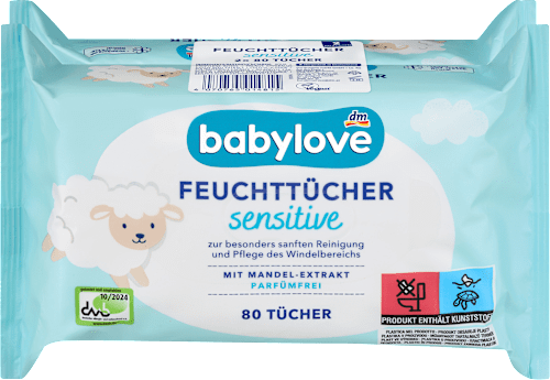 Feuchttücher sensitive (2x80 St), 160 St