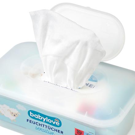 Vochtige doekjes gevoelige doos, 80 stuks