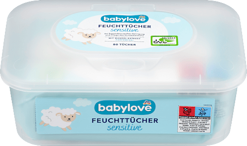 Vochtige doekjes gevoelige doos, 80 stuks