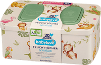 Feuchttücher sensitive & Metallbox, 80 St