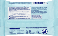 Gevoelige vochtige doekjes, 15 stuks