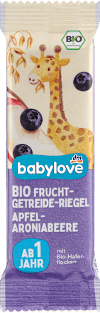 Frucht-Getreide-Riegel Apfel-Aroniabeere ab 1 Jahr, 25 g