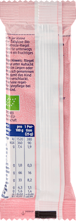 Frucht-Getreide-Riegel Apfel-Banane ab 1 Jahr (4x25 g), 100 g