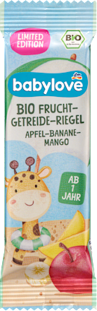 Frucht-Getreide-Riegel Apfel-Banane-Mango ab 1 Jahr, 25 g