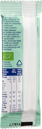 Frucht-Getreide-Riegel Apfel-Banane-Mango ab 1 Jahr, 25 g