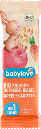 Frucht-Getreide-Riegel Apfel-Karotte ab 1 Jahr, 25 g