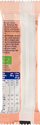 Frucht-Getreide-Riegel Apfel-Karotte ab 1 Jahr, 25 g