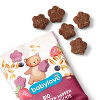 Frucht-Getreide-Riegel Happen Hafer & rote Früchte ab 1 Jahr, 40 g