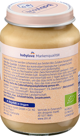 Frucht & Getreide Apfel mit Zwieback, ab dem 6.Monat, 190 g