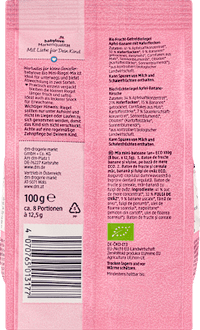 Fruchtriegel Mini-Riegel-Mix (8 x 12,5g) ab 1 Jahr, 100 g