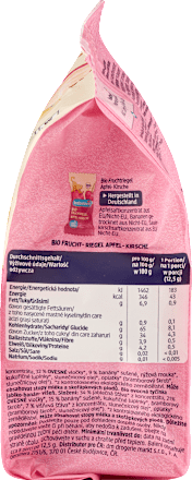 Fruchtriegel Mini-Riegel-Mix (8 x 12,5g) ab 1 Jahr, 100 g