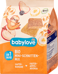 Fruchtriegel Mini-Schnitten-Mix (8 x 15g) ab 1 Jahr, 120 g