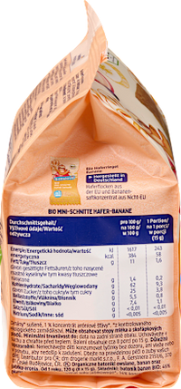 Fruchtriegel Mini-Schnitten-Mix (8 x 15g) ab 1 Jahr, 120 g