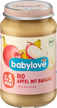 Früchte Apfel mit Banane ab dem 5. Monat, 190 g