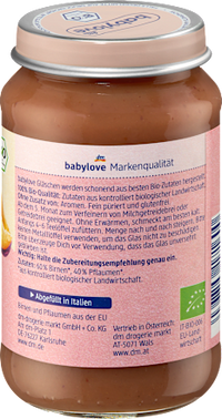 Früchte Pflaume in Birne ab dem 5. Monat, 190 g
