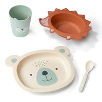 Serviesset voor zoetekauwen, 4-delig, 1 stuk