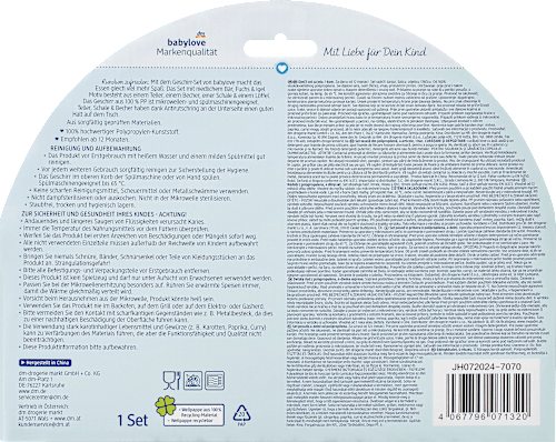 Serviesset voor zoetekauwen, 4-delig, 1 stuk