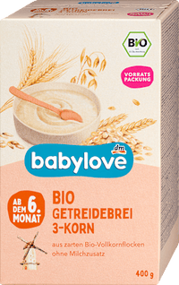 Getreidebrei 3-Korn ab dem 6.Monat, 400 g