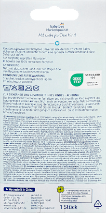 Insektenschutz für Kinderwagen Universal anthrazit, 1 St