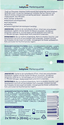 Kinder Badezusatz Erkältungszeit Bad (2x10 ml), 20 ml