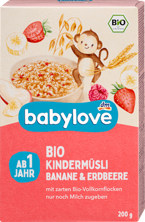 Kindermüsli Banane-Erdbeere ab 1 Jahr, 200 g