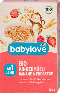Kindermüsli Banane-Erdbeere ab 1 Jahr, 200 g