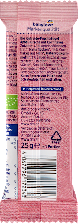 Knusperriegel Apfel-Kirsch ab 1 Jahr, 25 g