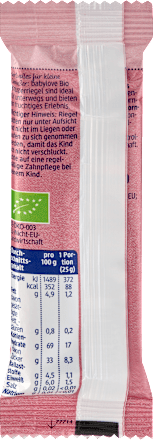 Knusperriegel Apfel-Kirsch ab 1 Jahr, 25 g