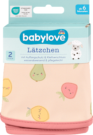 Lätzchen apricot, Obst, 2 St