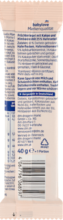 Dattelriegel Kakao & Himbeere, 40 g