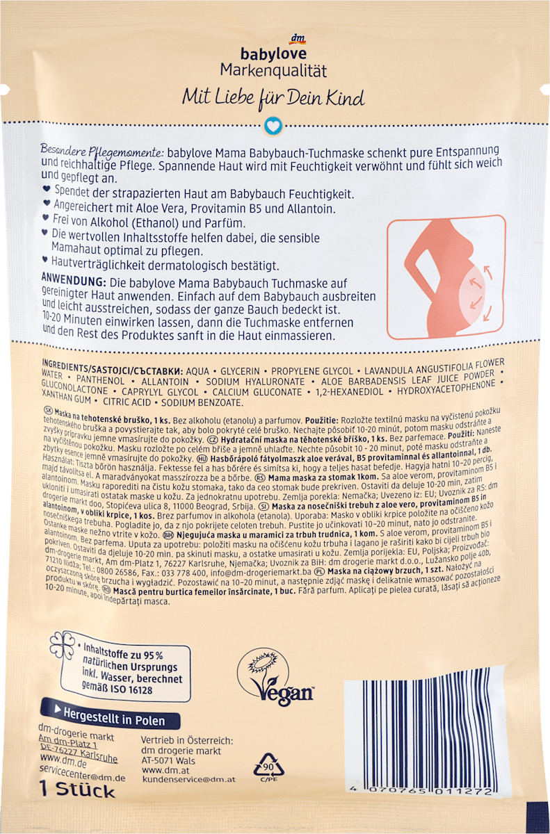 babylove Mama Tuchmaske Babybauch, 1 St