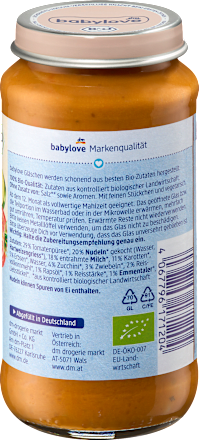 Menü Gemüse Nudelauflauf ab dem 12. Monat, 250 g