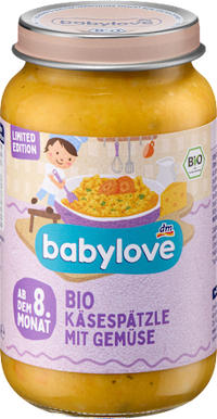 Menü Käsespätzle mit Gemüse ab dem 8.Monat, 220 g