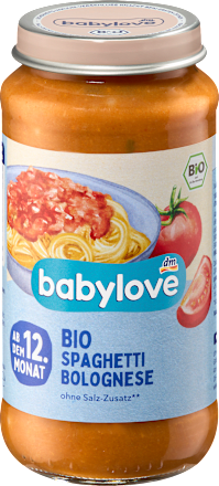 Menü Spaghetti Bolognese ab dem 12. Monat, 250 g