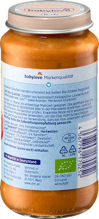 Menü Spaghetti Bolognese ab dem 12. Monat, 250 g