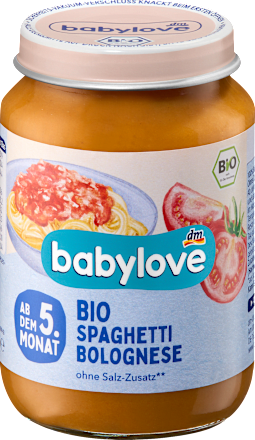 Menü Spaghetti Bolognese ab dem 5. Monat, 190 g