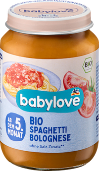 Menü Spaghetti Bolognese ab dem 5. Monat, 190 g