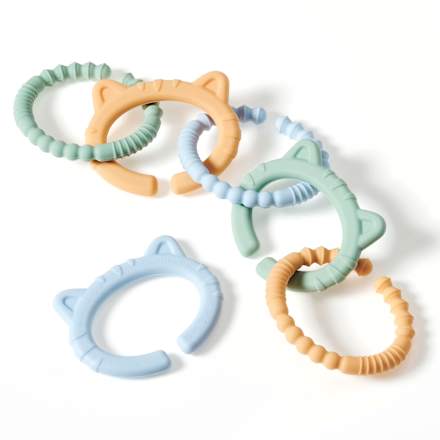 Multifunctionele ringen siliconen, 6 stuks